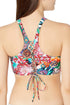 Luli Fama Like A Flame Glam High Neck Top Reversible